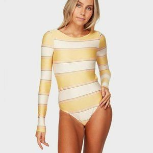 Billabong BNWT  One Piece Long Sleeve Swimsuit